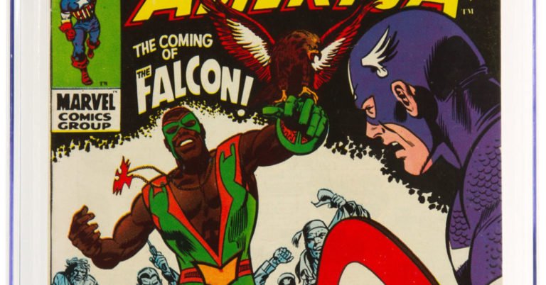 Read more about the article Stan Lee Gave Captain America a Black Sidekick, The Falcon, in 1969