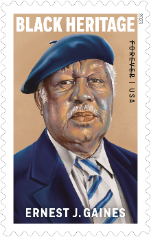 Read more about the article U.S. Postal Service to Issue Ernest J. Gaines Black Heritage Stamp