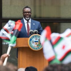 Johnson vows to ‘rebuild the social contract’ with Black Chicago, complete memorial to Burge torture victims