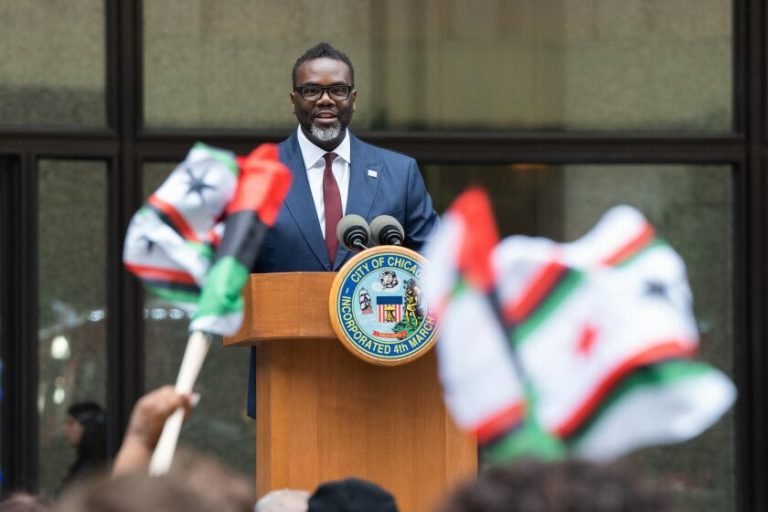 Read more about the article Johnson vows to ‘rebuild the social contract’ with Black Chicago, complete memorial to Burge torture victims